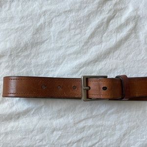 Shinola leather belt